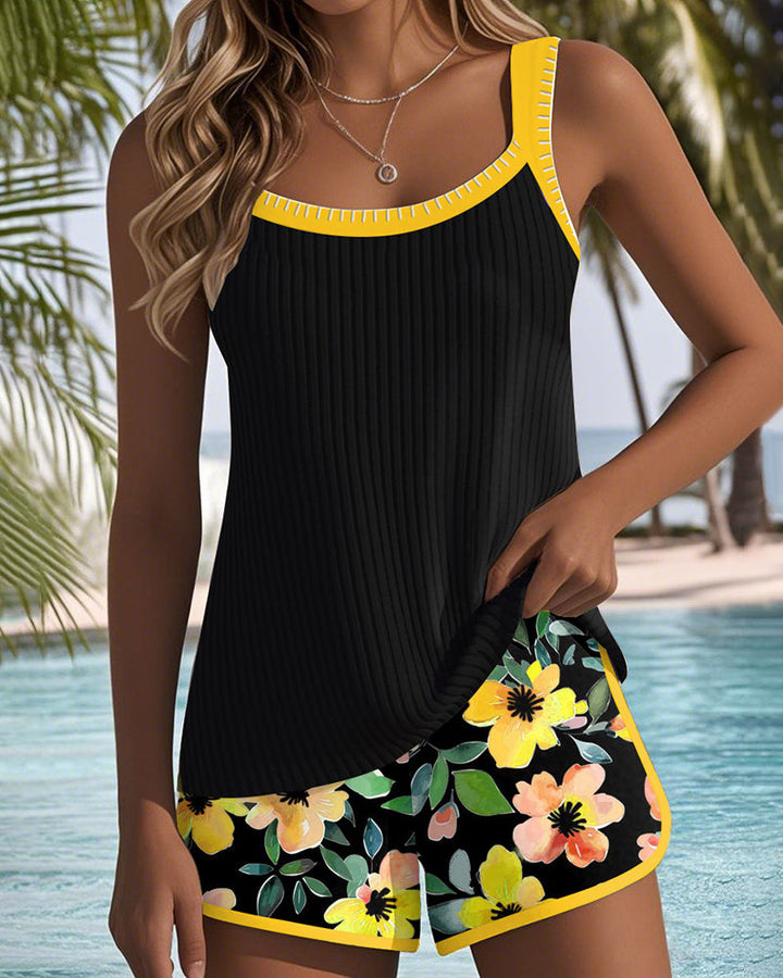 Aitana™ | Ensemble de Tankini Élégant à Deux Pièces
