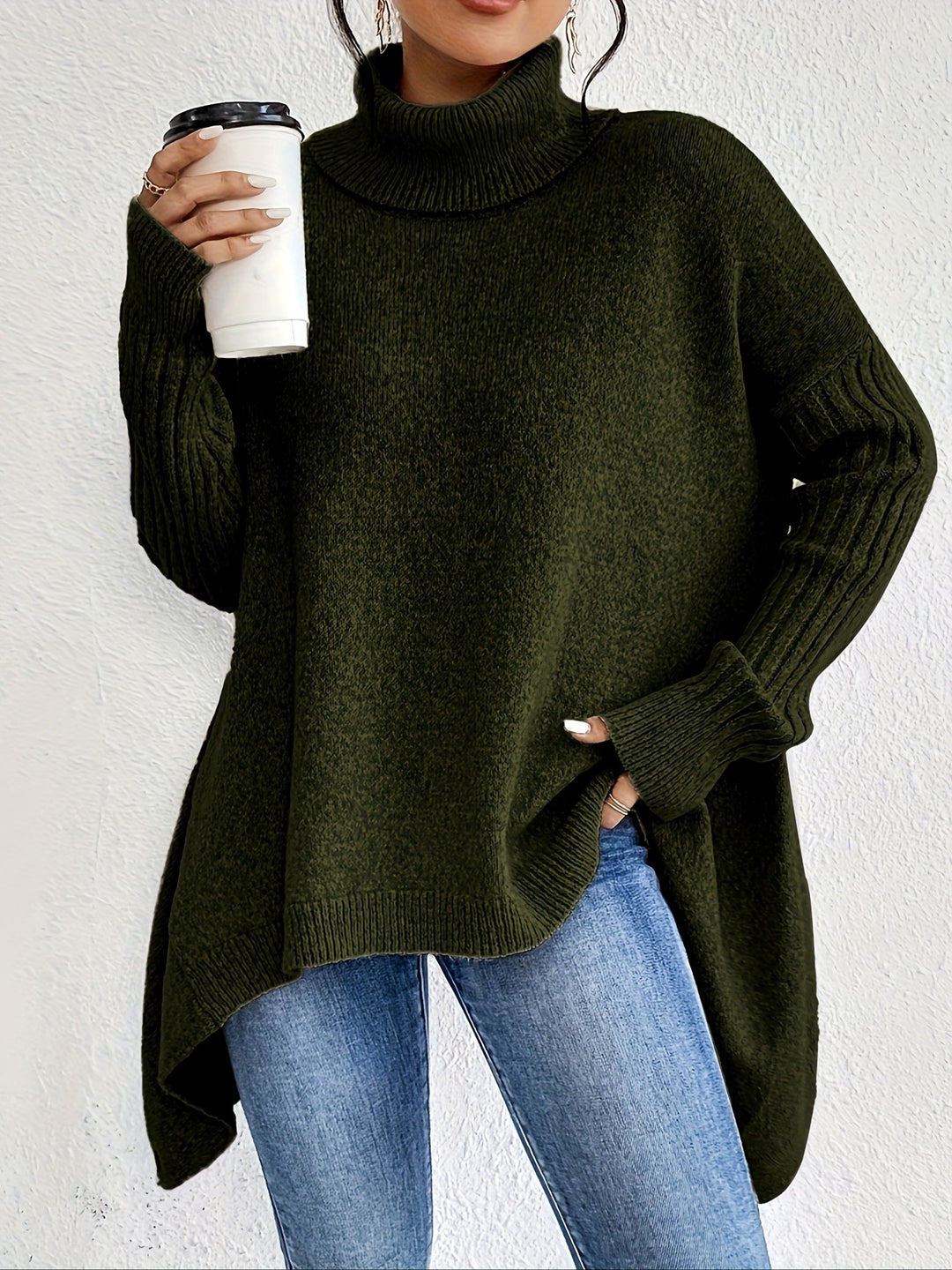 Lefèvre™ Col Oversize Élégant