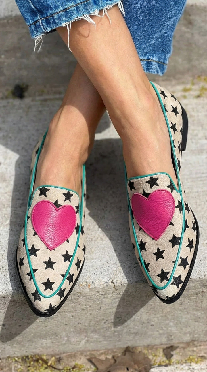 Marisol - Playful Heart Loafers