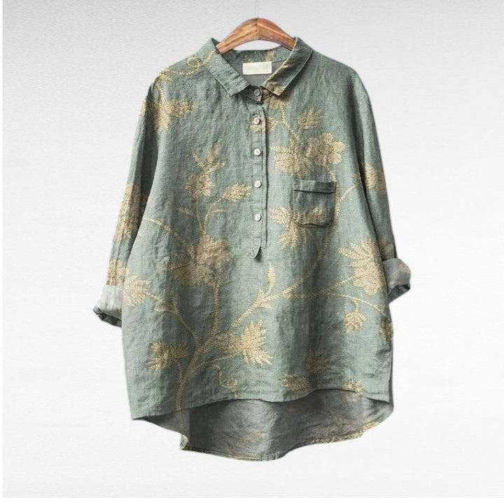 Mireva- Élégante Blouse Vintage