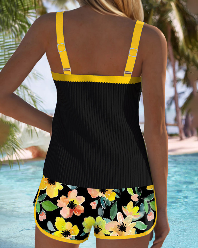 Aitana™ | Ensemble de Tankini Élégant à Deux Pièces