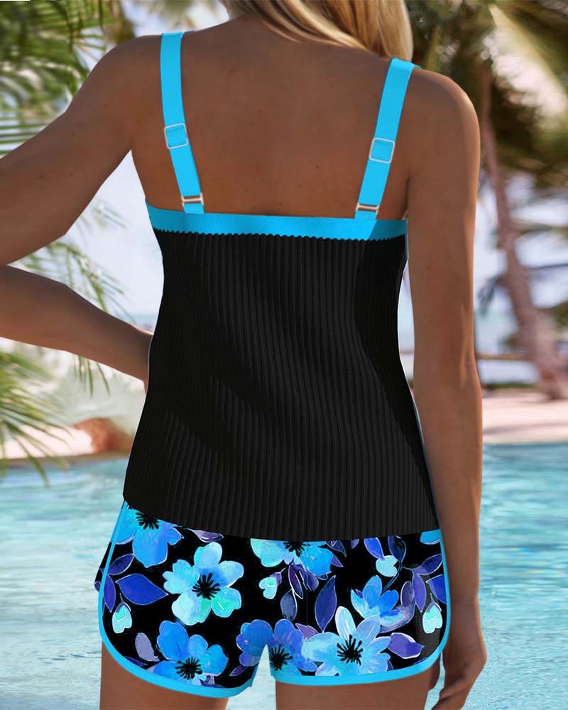 Aitana™ | Ensemble de Tankini Élégant à Deux Pièces