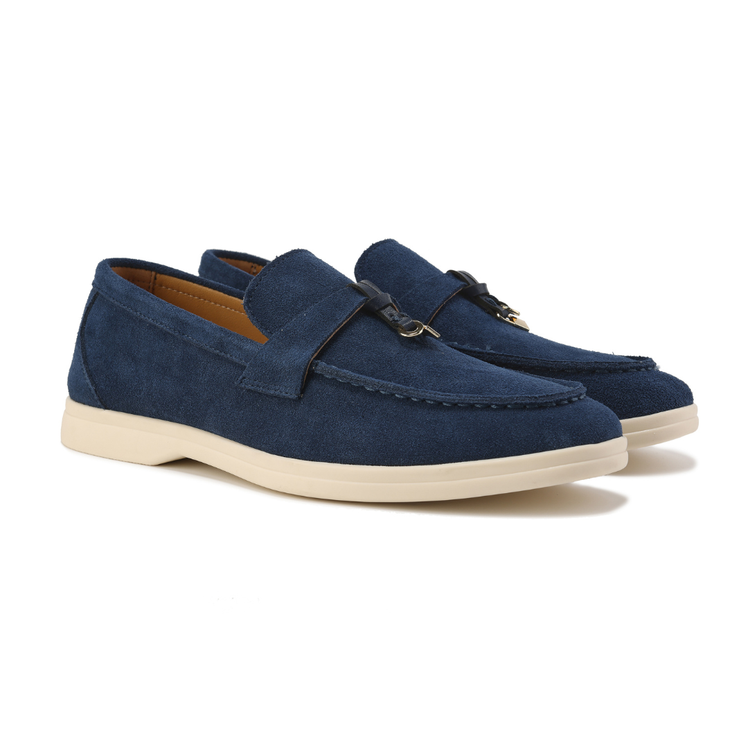 Lefèvre™ Mocassins en daim Old Money