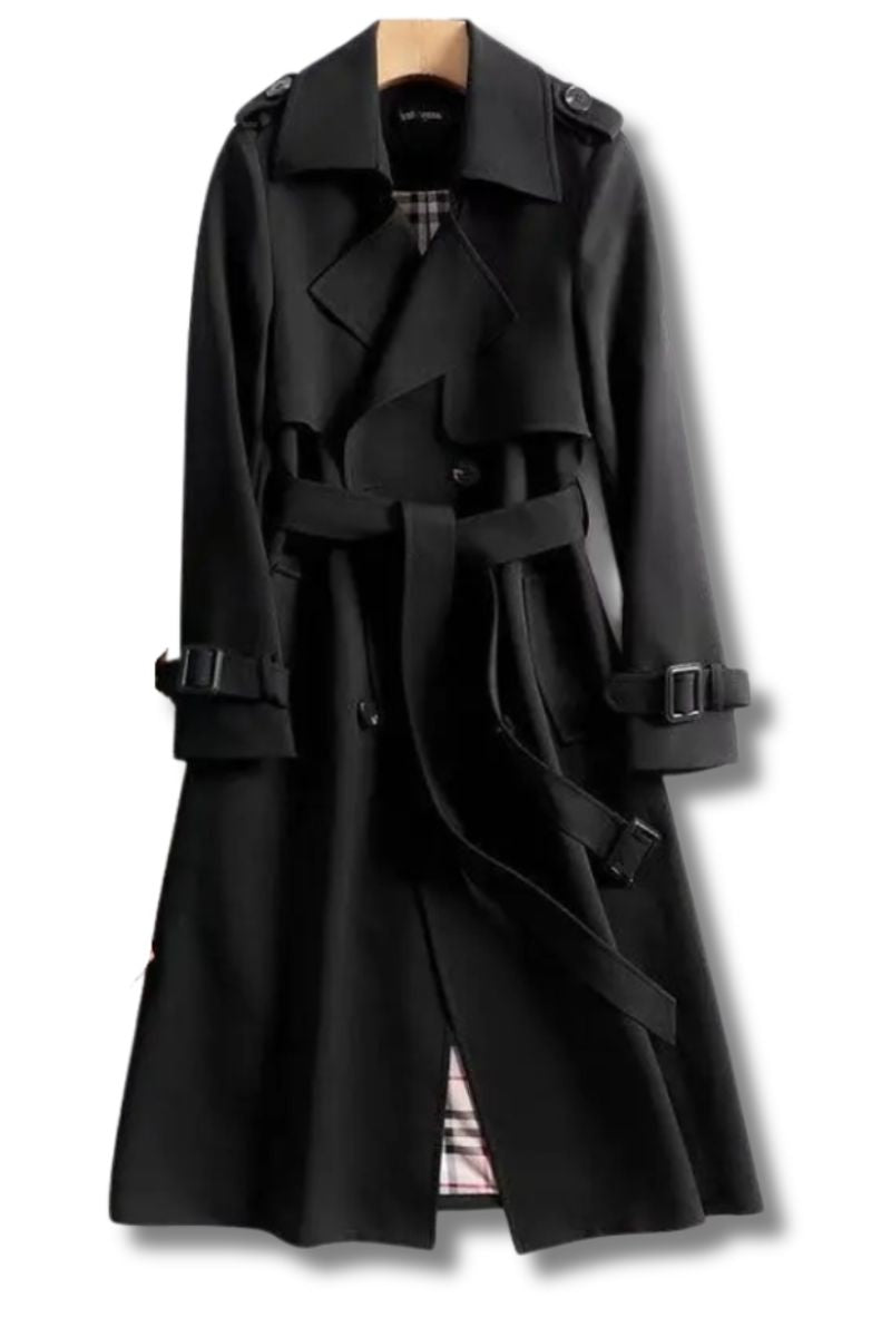 Lefèvre™ Trench-coat classique pour femme
