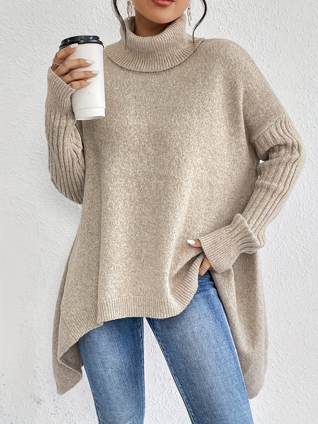 Lefèvre™ Col Oversize Élégant