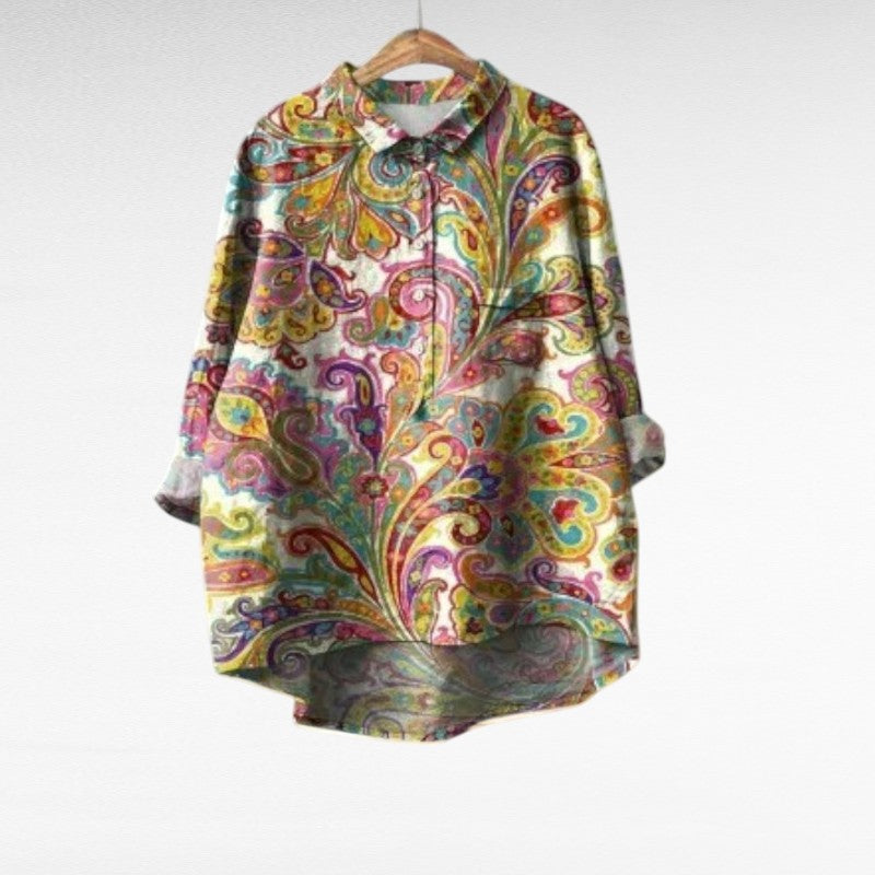 Mireva- Élégante Blouse Vintage