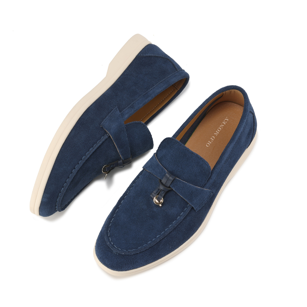 Lefèvre™ Mocassins en daim Old Money