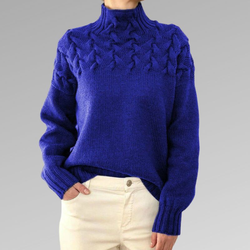 Lefèvre™ Pull Col Ajusté