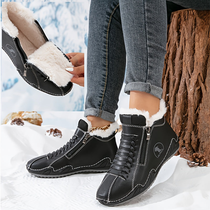 Lefèvre™ Ergonomic Support Winter Comfort Ankle Boots