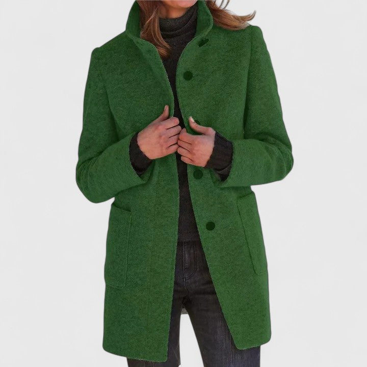 Lefèvre™ Veste pour Femmes avec Col Montant