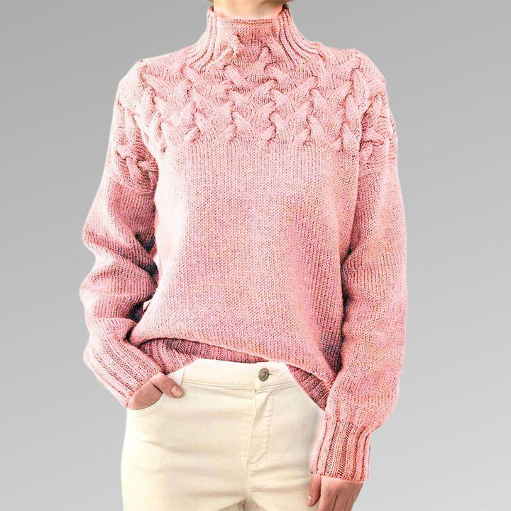 Lefèvre™ Pull Col Ajusté