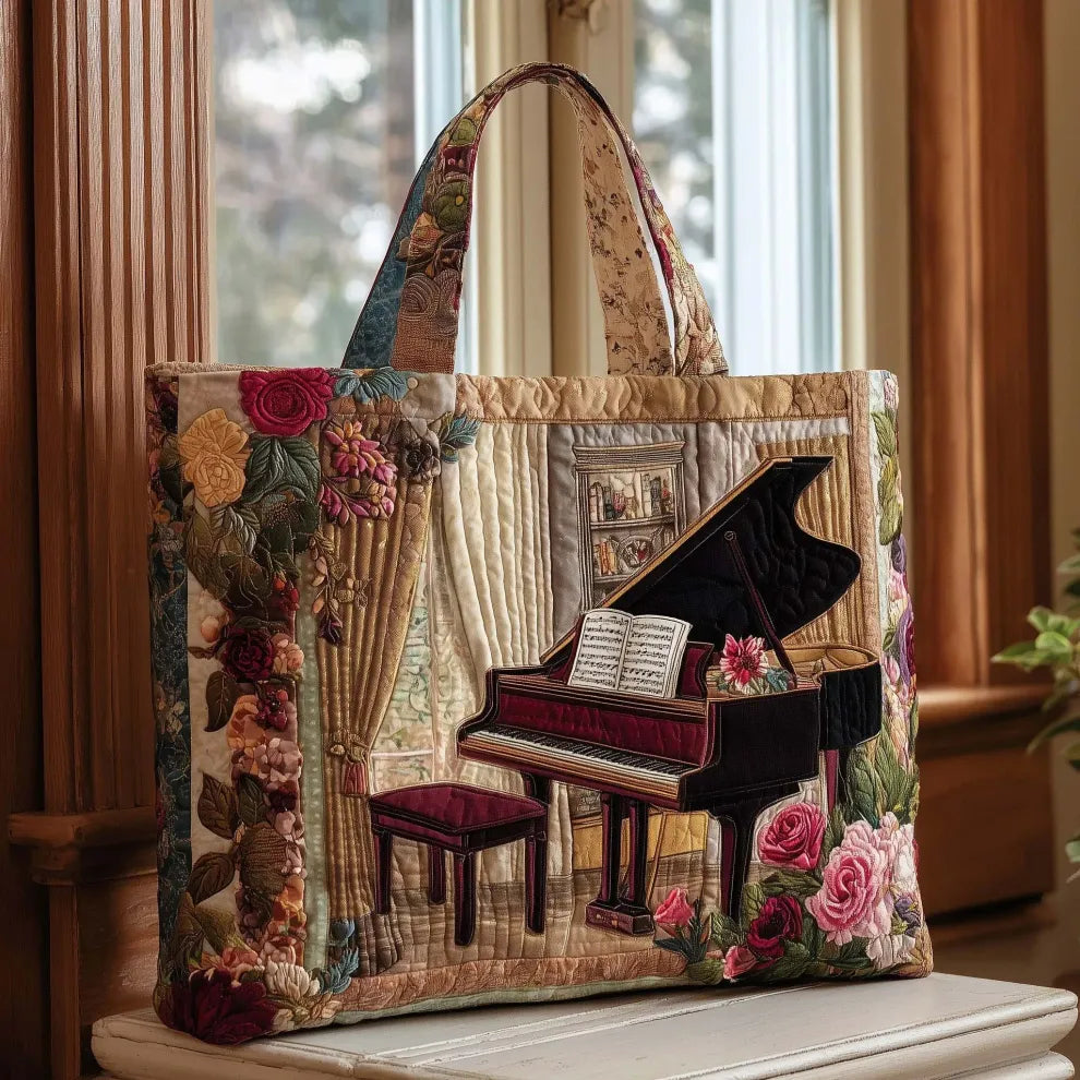Nocturne Melody | Handmade Quilted Bag