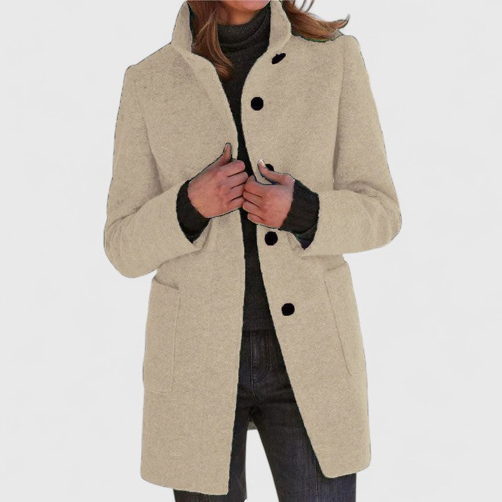 Lefèvre™ Veste pour Femmes avec Col Montant