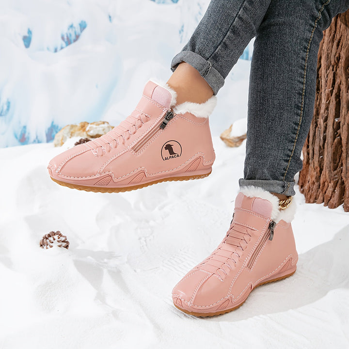 Lefèvre™ Bottines confort d’hiver à soutien ergonomique