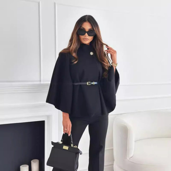 Lefèvre™ Veste Papillon Chic avec Ceinture