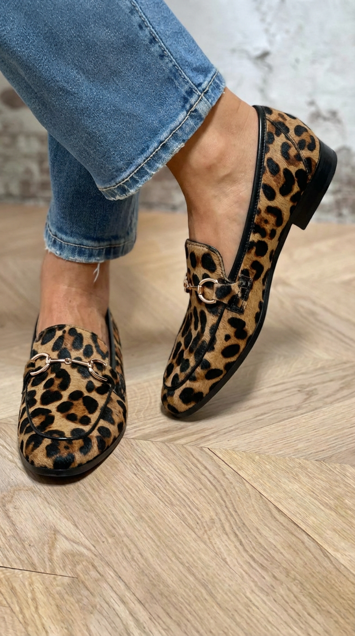 Adrianna - Bold Leopard Moccasin
