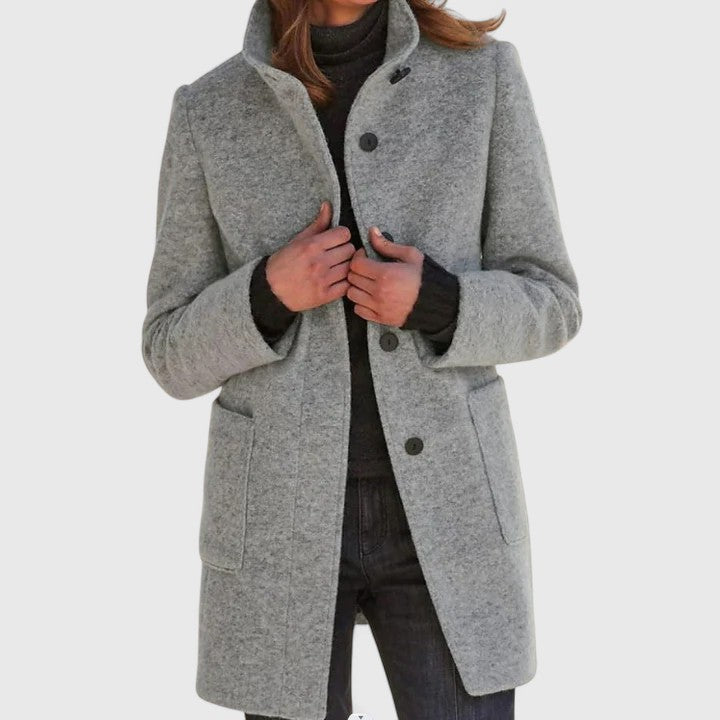 Lefèvre™ Veste pour Femmes avec Col Montant
