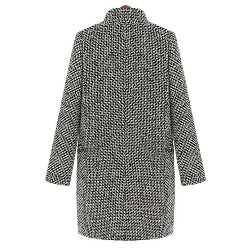 Lefèvre™ Manteau élégant pour l'automne et l'hiver