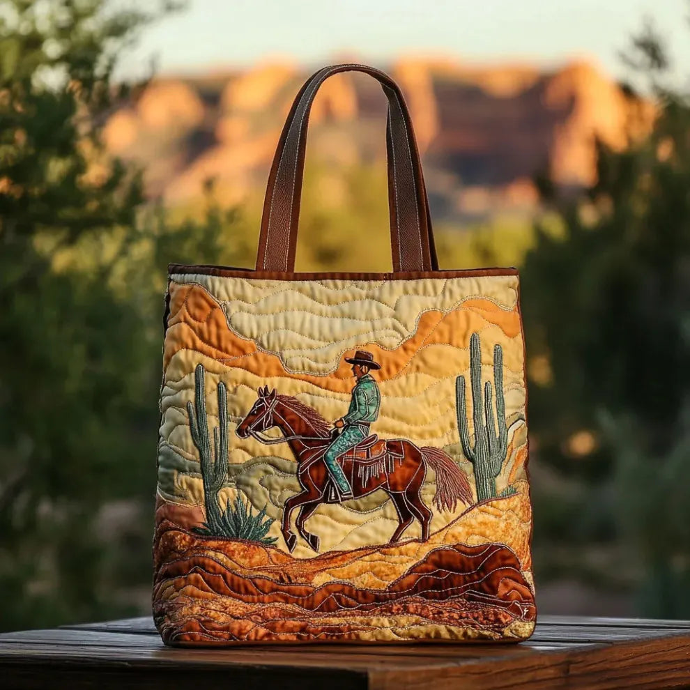 Cavalier du Désert | Sac matelassé artisanal