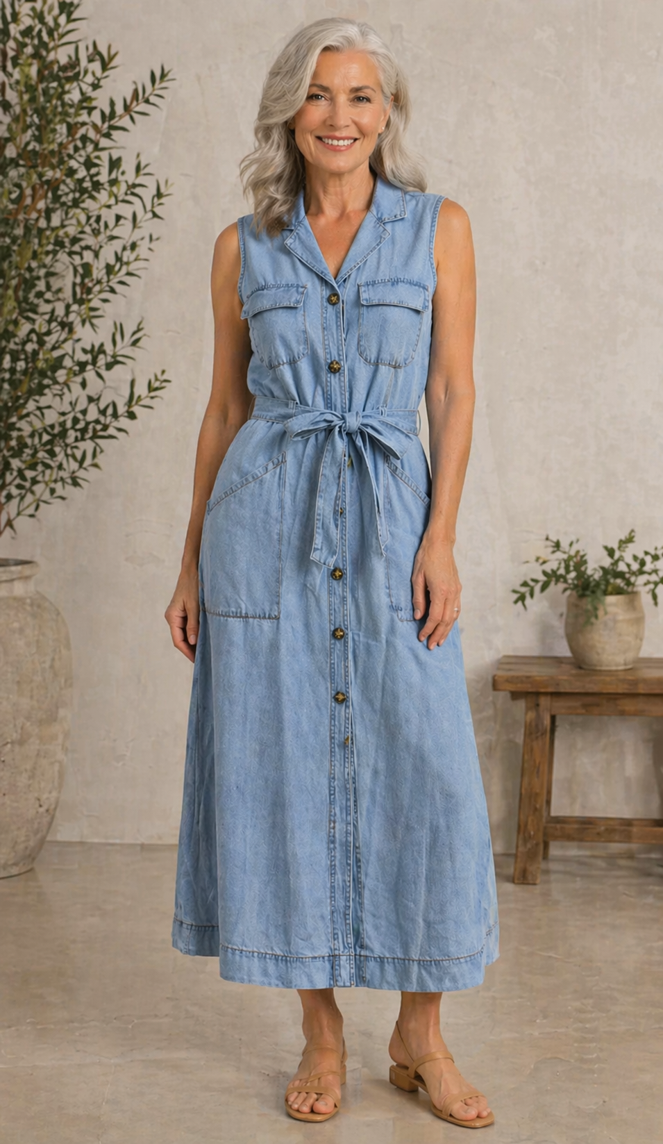 Lefèvre  | Robe en denim