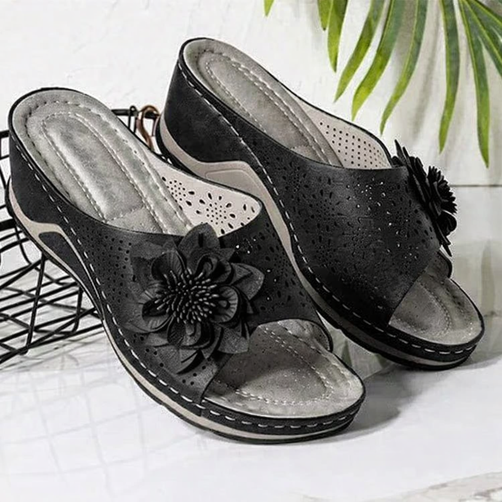 Lefèvre™ Soft Leather Orthopedic Sandals with Arch Support