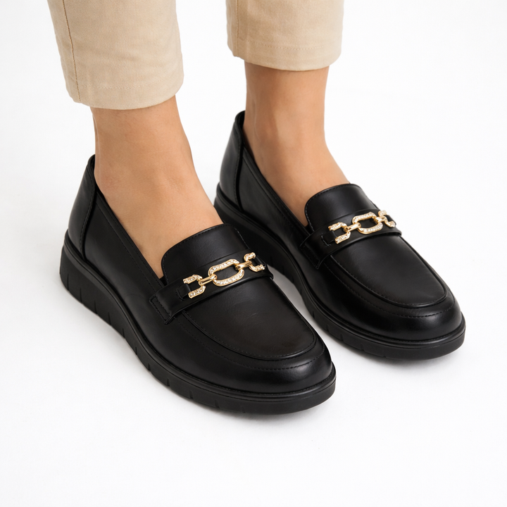 Lefèvre™  Mocassin confortable Femme