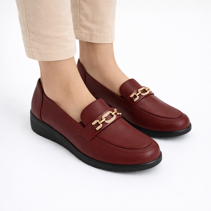 Lefèvre™  Mocassin confortable Femme