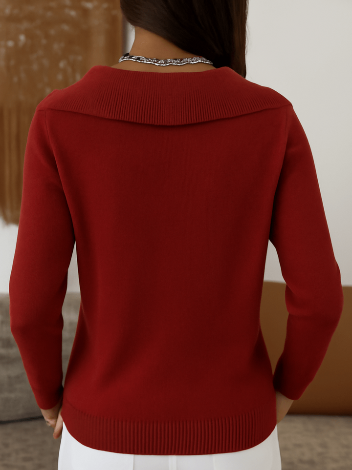 Lefèvre™ Pull chaud à col souple