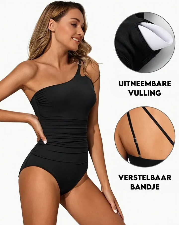 Luna™ | Maillot de bain asymétrique à une épaule