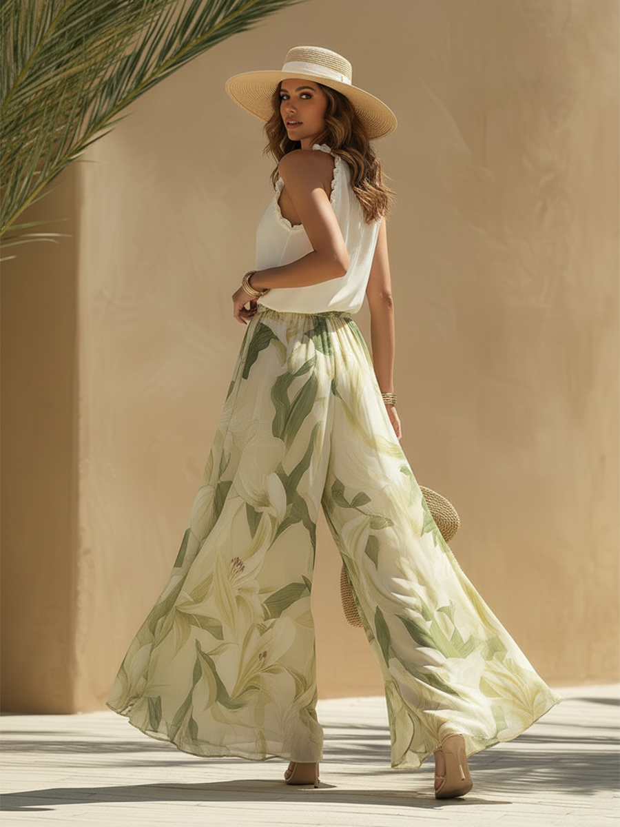Lefèvre™ Elegant Lily Print Fluid Set