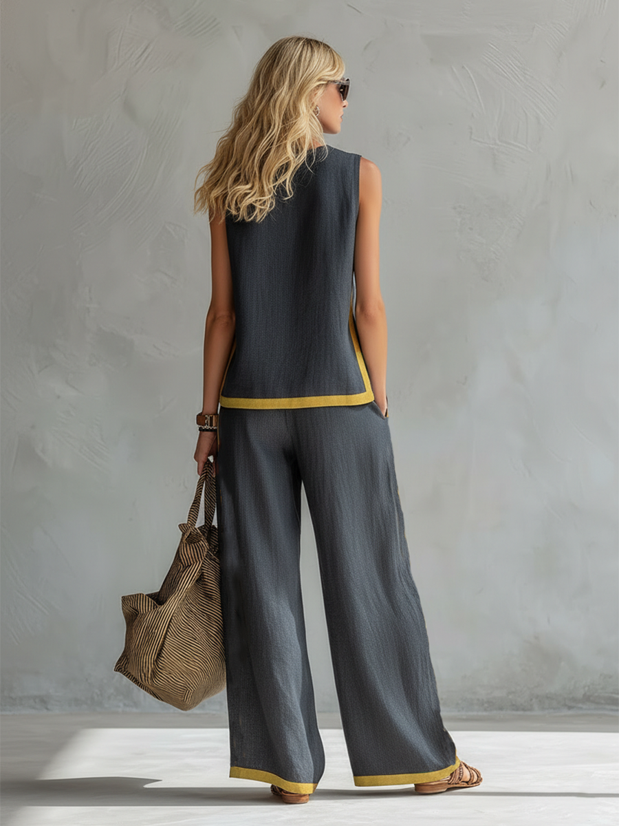 Lefèvre™ Ensemble Nancy 2 Pièces Chic & Décontracté