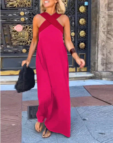DELFINA | ROBE À COUPE CROISÉE