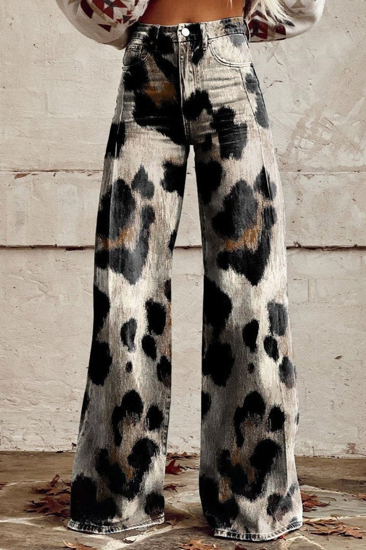 Cheetah - Pantalon Bohemian Élégant