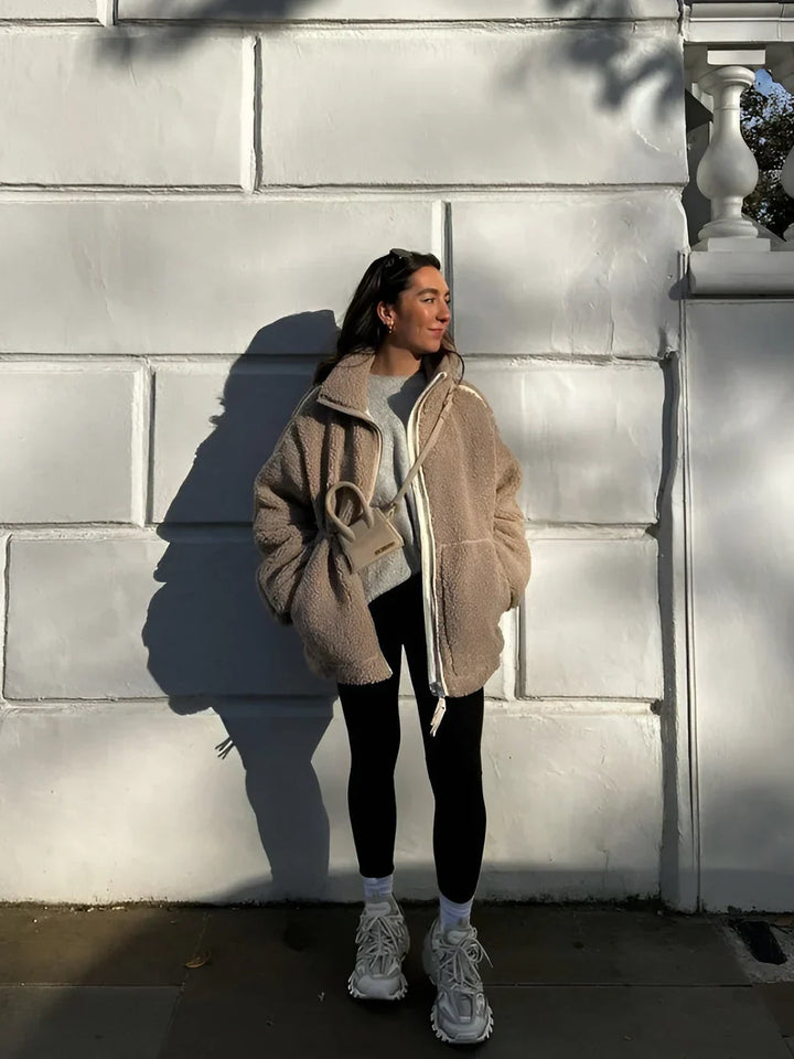 Lefèvre™ Veste d’hiver douce et chaude
