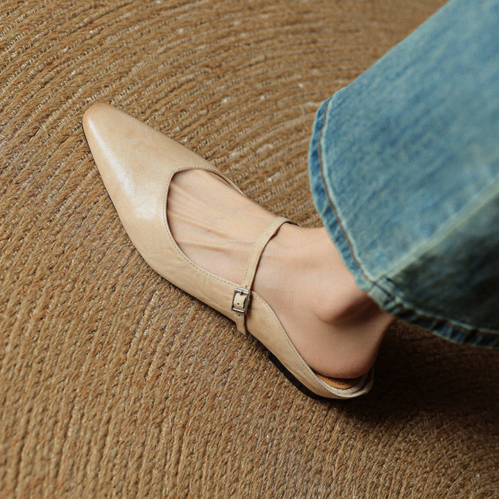 Lefèvre™ Authentic Leather Mules
