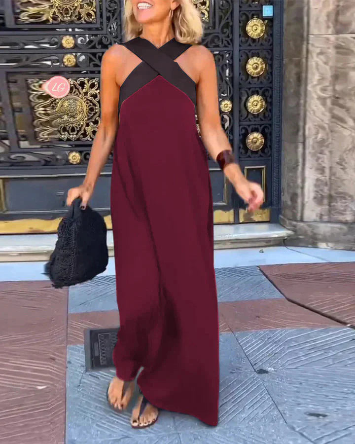 DELFINA | ROBE À COUPE CROISÉE