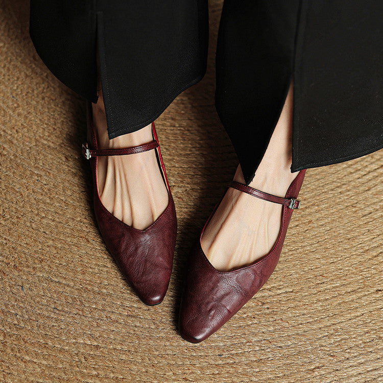 Lefèvre™ Authentic Leather Mules