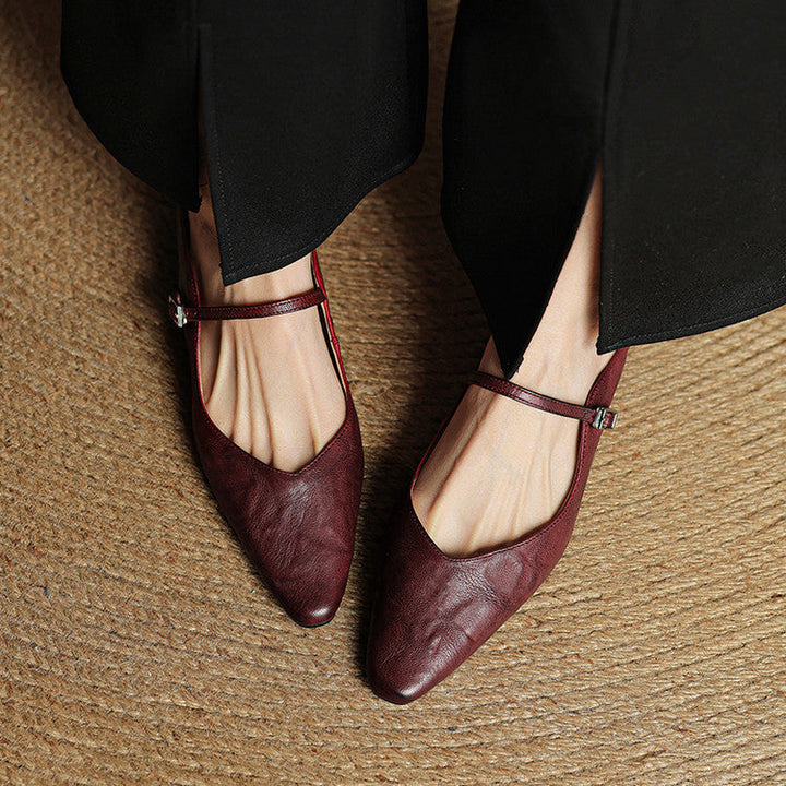 Lefèvre™ Authentic Leather Mules