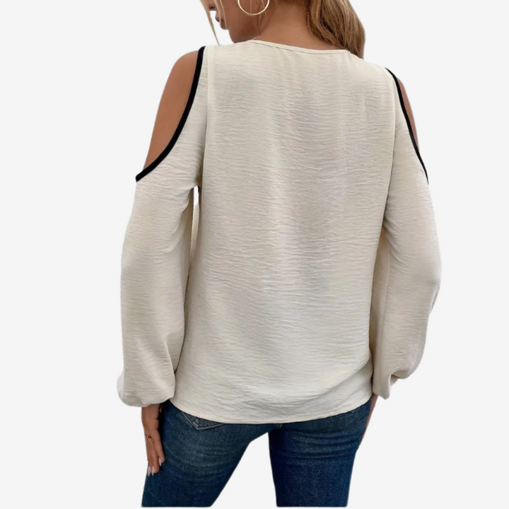 Lefèvre™ Pull à Épaules Dénudées