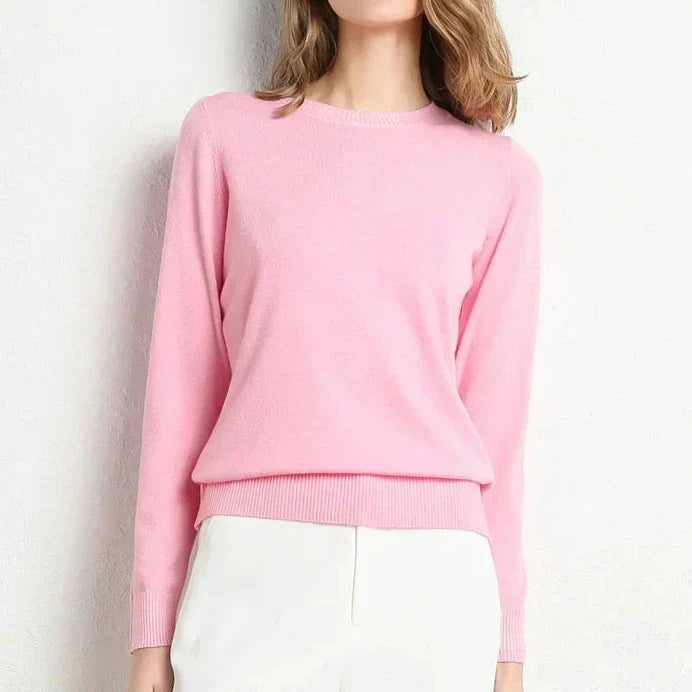 Lefèvre™ Pull confort en laine essentiel