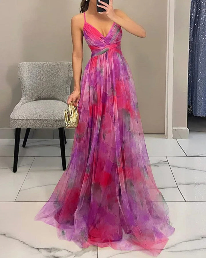 Lefèvre™ Robe Maxi Élégance Florale (ÉDITION LIMITÉE!)