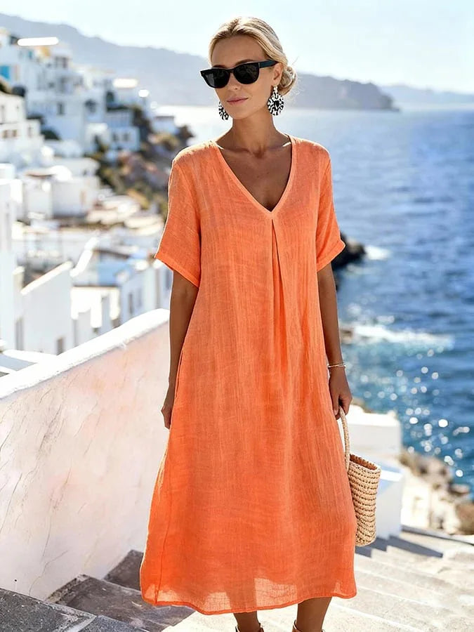 Carolina | Robe longue décontractée