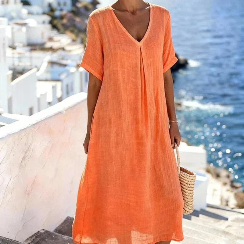 Carolina | Robe longue décontractée