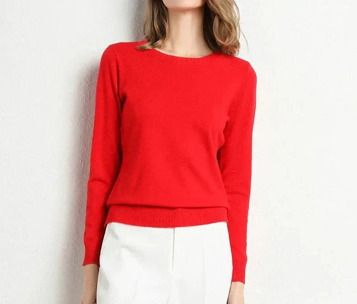 Lefèvre™ Pull confort en laine essentiel