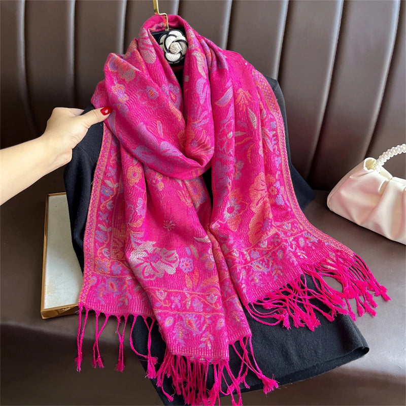Lefèvre™ Écharpe à Motifs Bohème