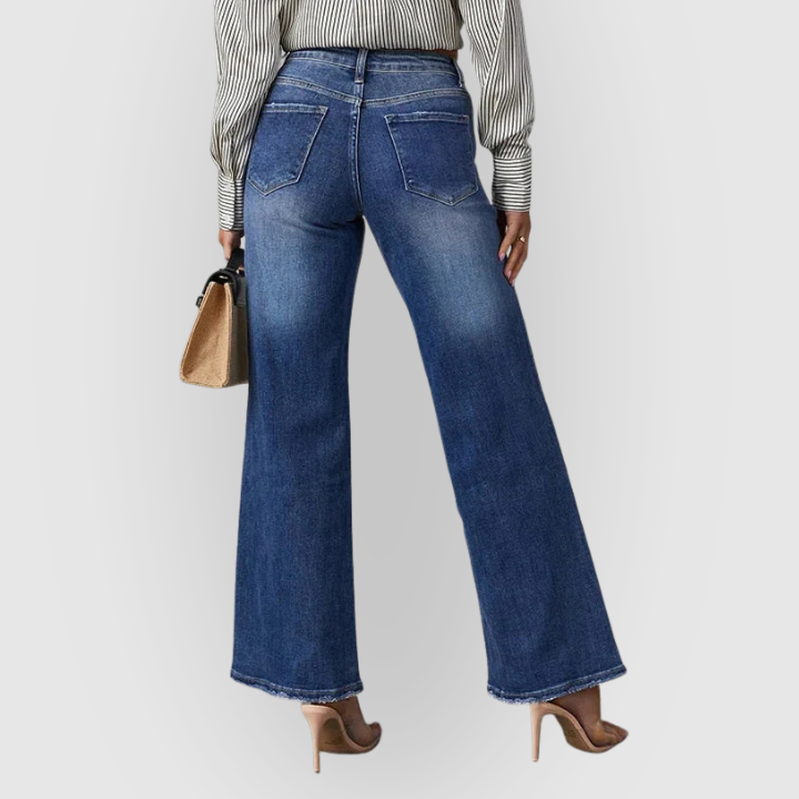 Lefèvre™ Jean classique à jambes larges