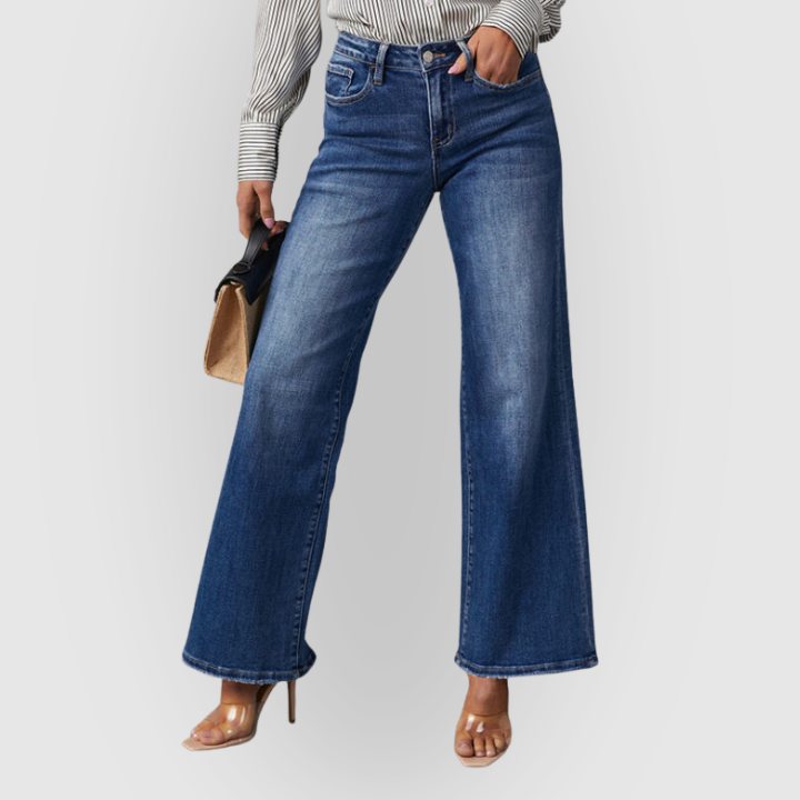 Lefèvre™ Jean classique à jambes larges