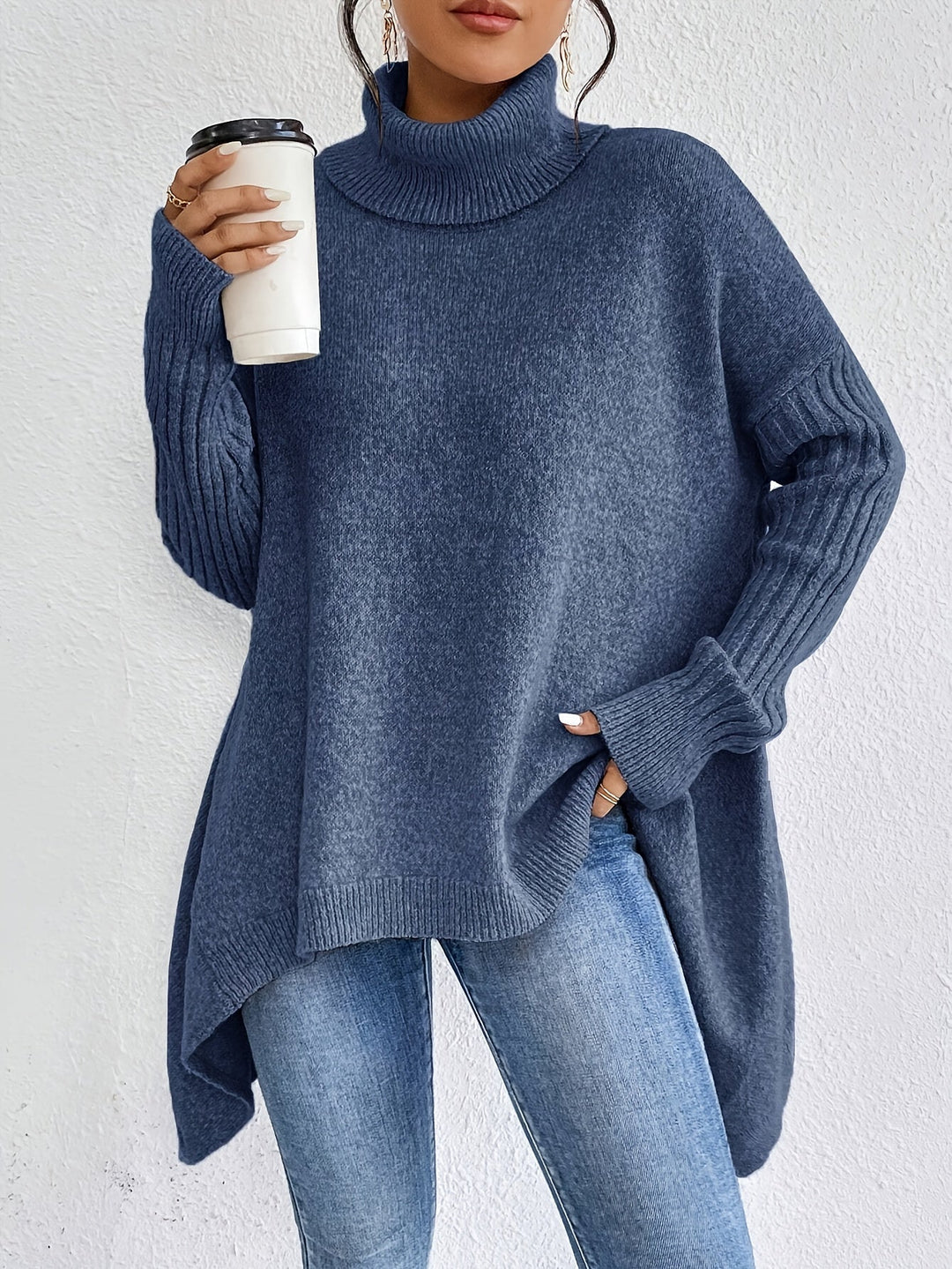 Lefèvre™ Col Oversize Élégant