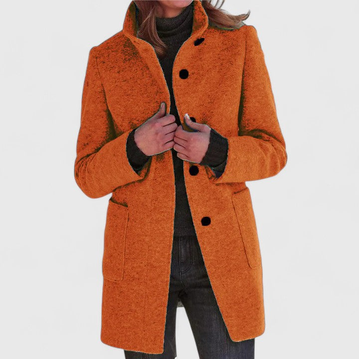 Lefèvre™ Veste pour Femmes avec Col Montant