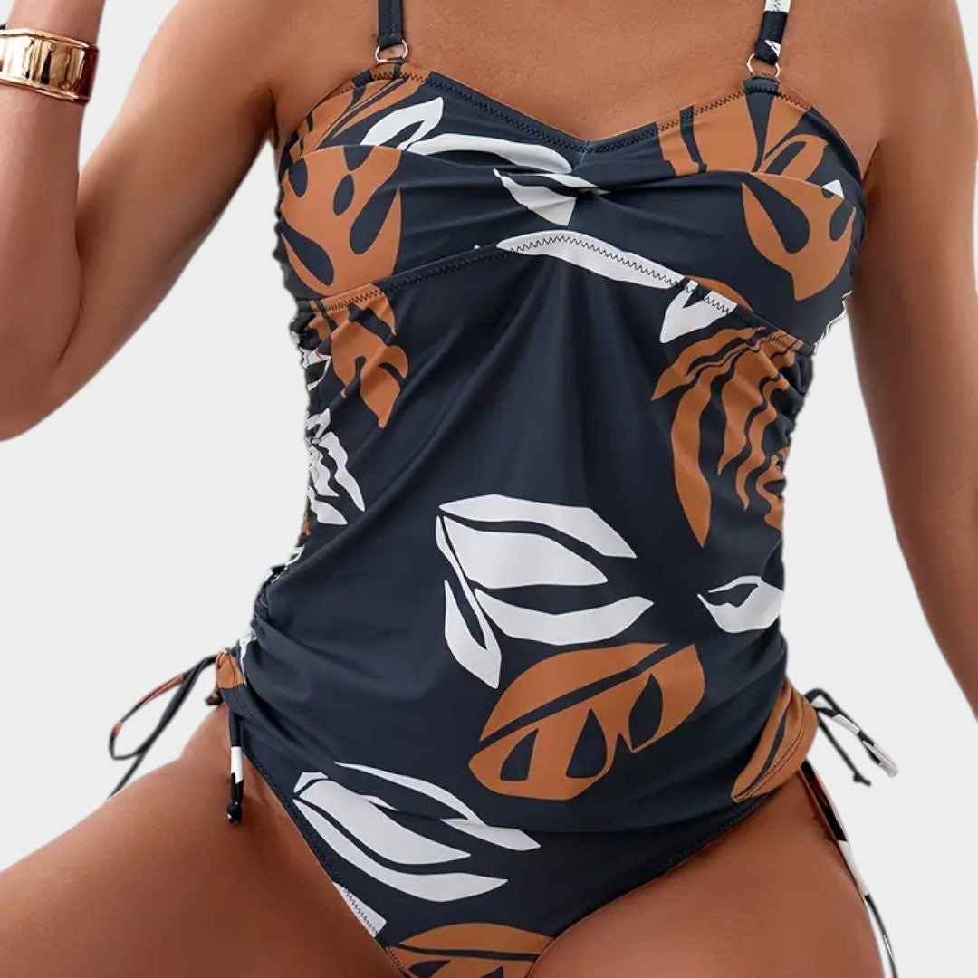 Carmen™ | Bikini avec imprimé tropical de feuilles